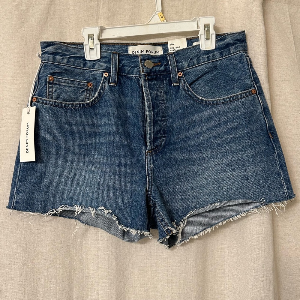 Denim Forum Blue Jean Shorts